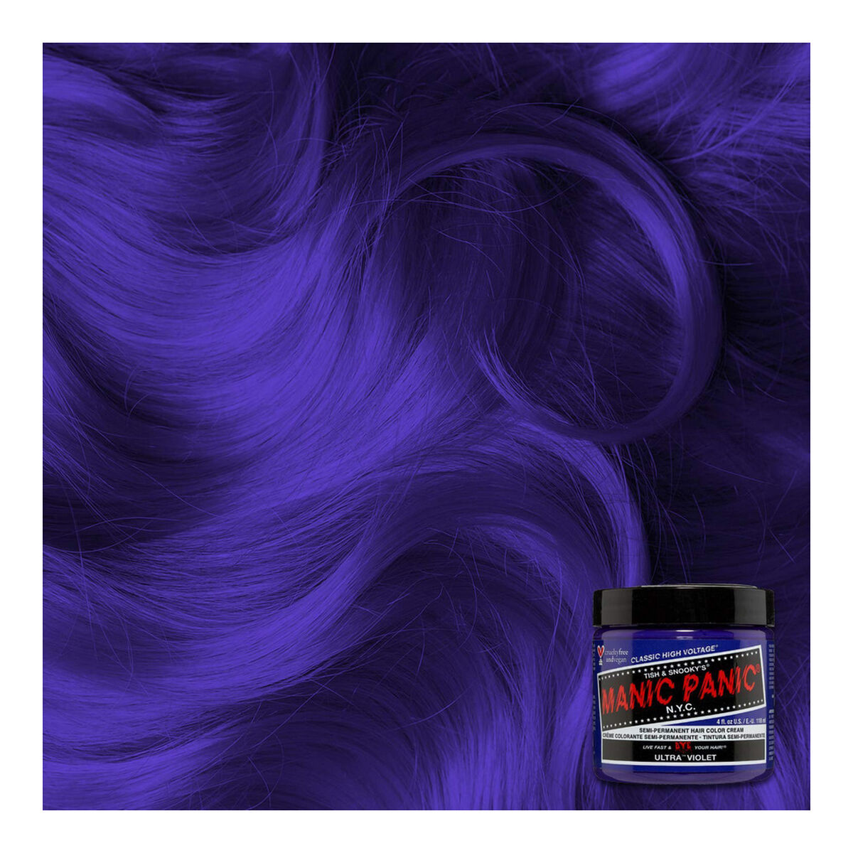 Permanente Kleur Classic Manic Panic Ultra Violet (118 ml)